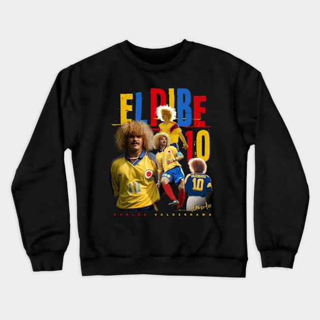 El Pibe Crewneck Sweatshirt by binchudala